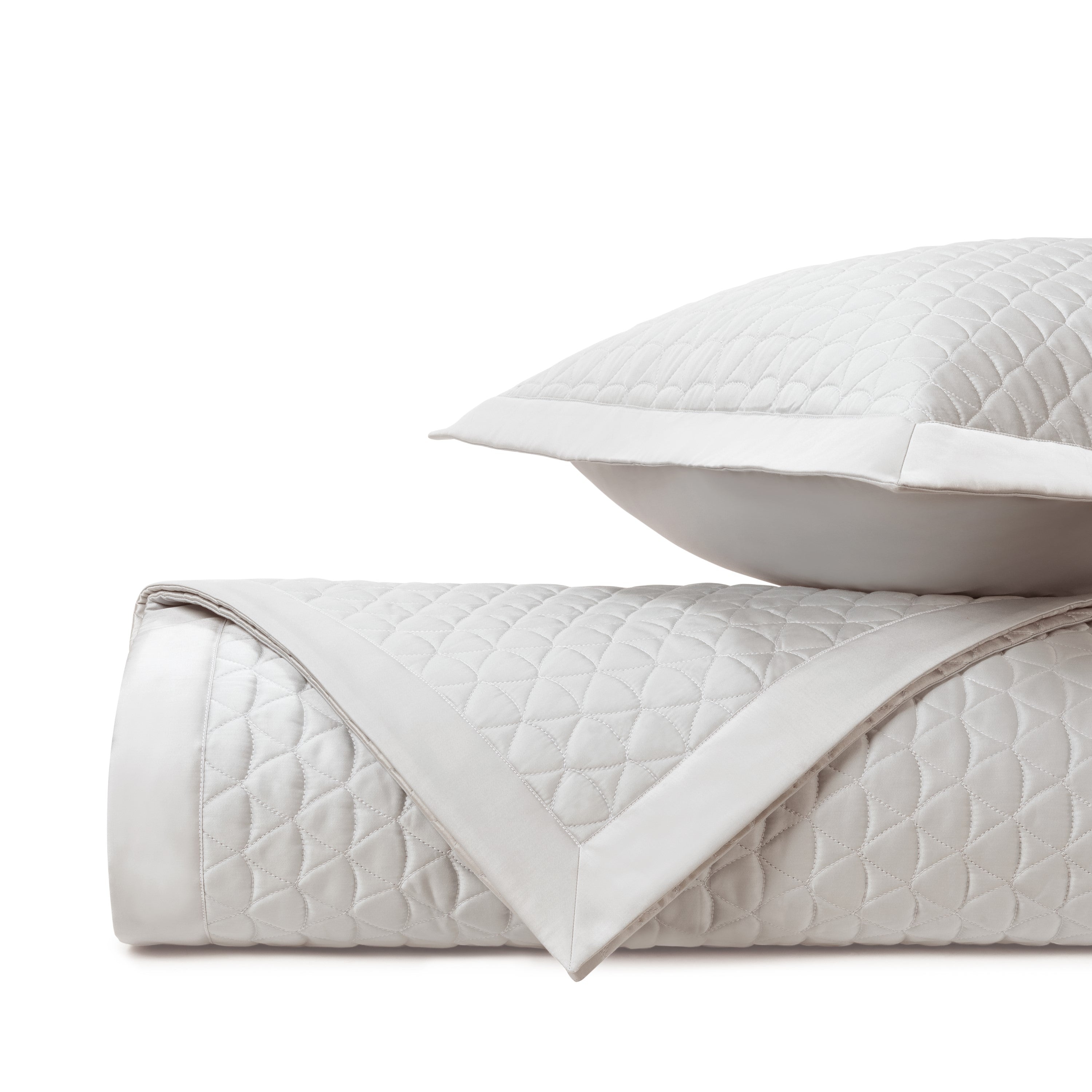 Anastasia Quilted Coverlet (euro) Set