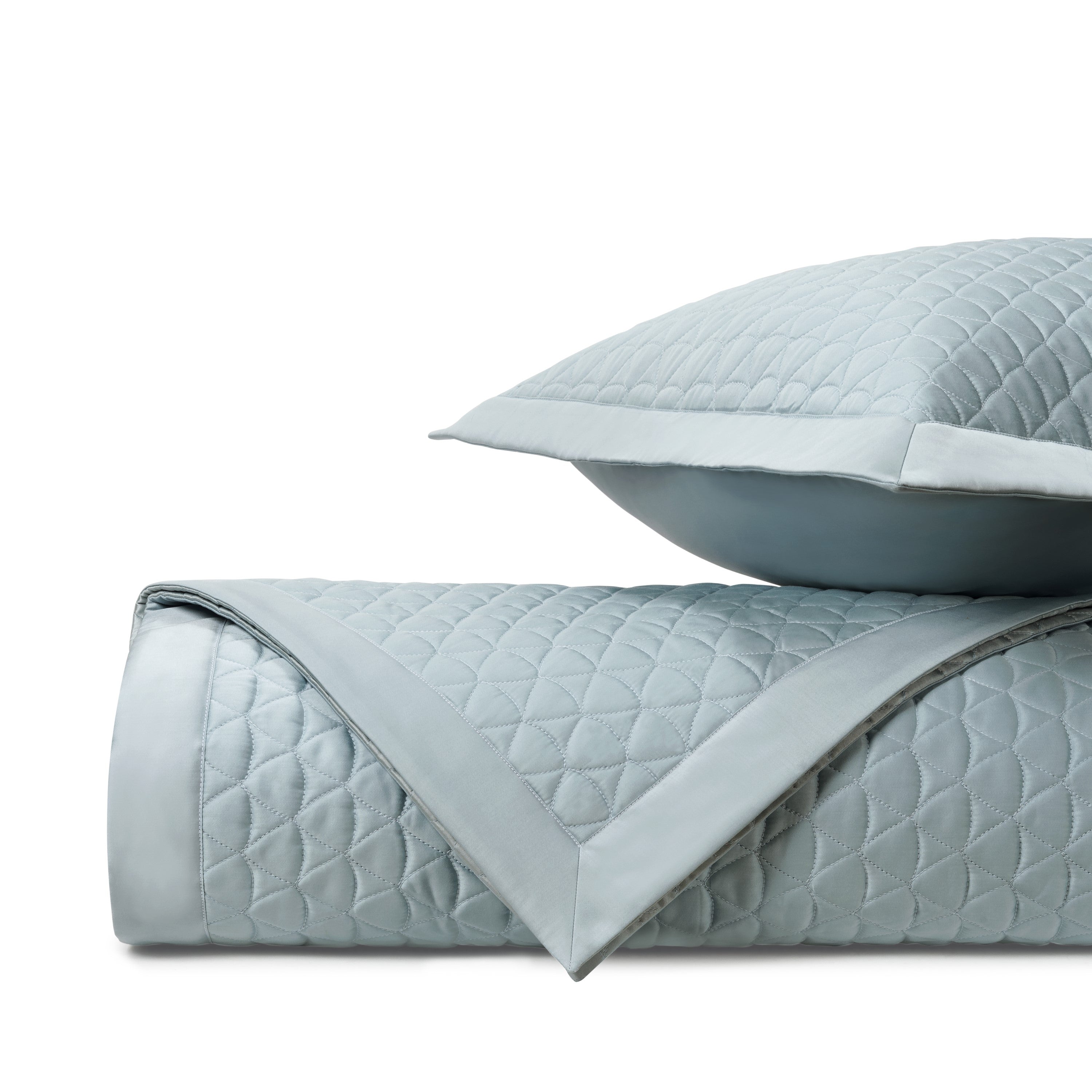 Anastasia Quilted Coverlet (euro) Set