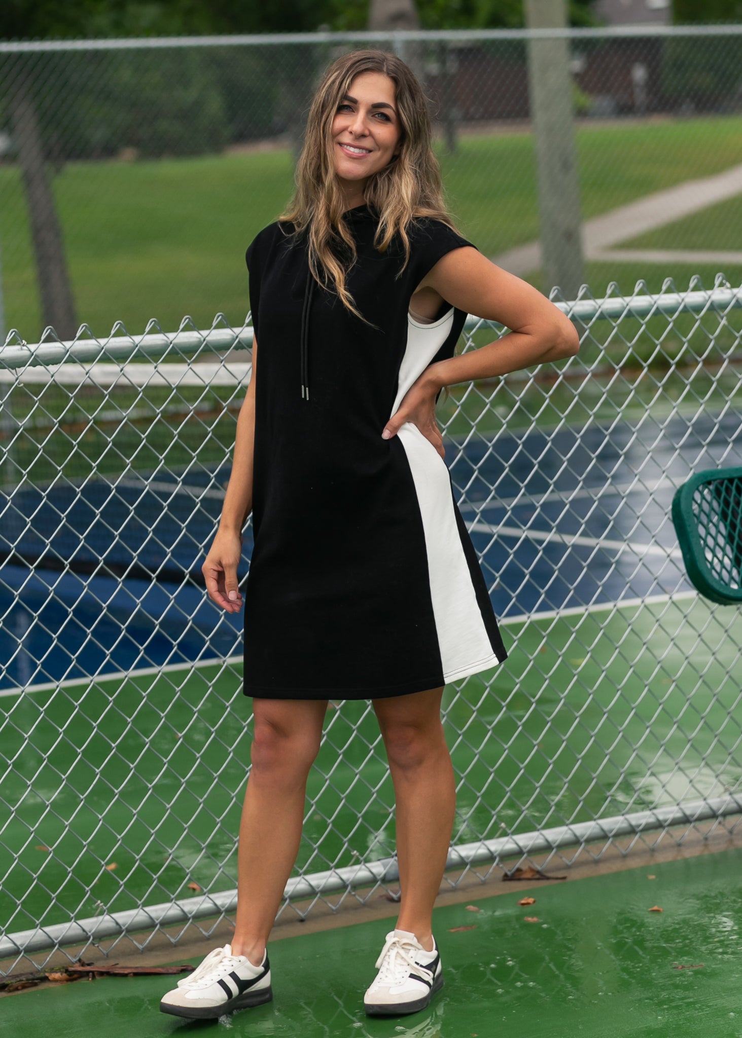 Asher Hooded Sweatshirt Dress | Includes Plus Size