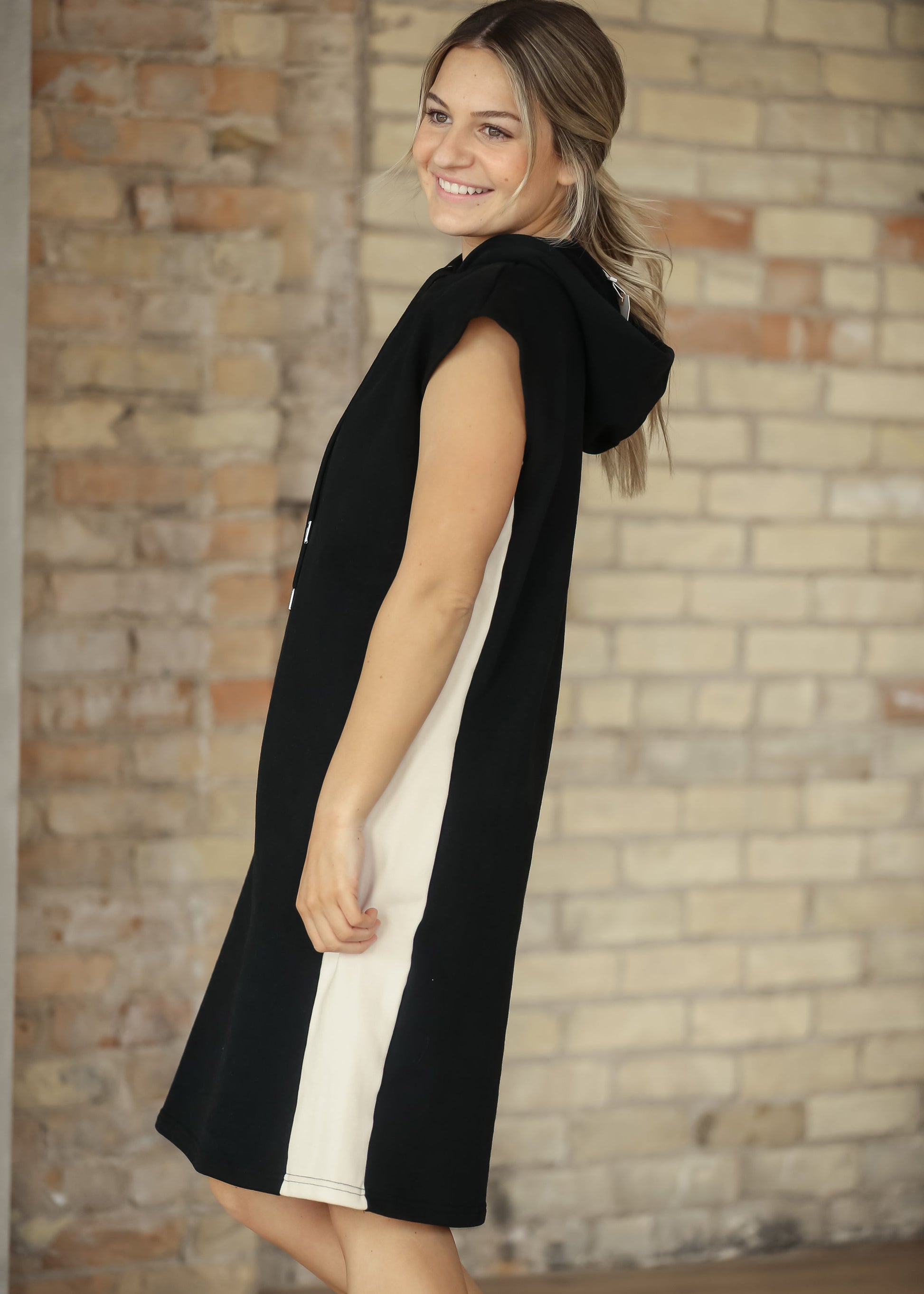 Asher Hooded Sweatshirt Dress | Includes Plus Size