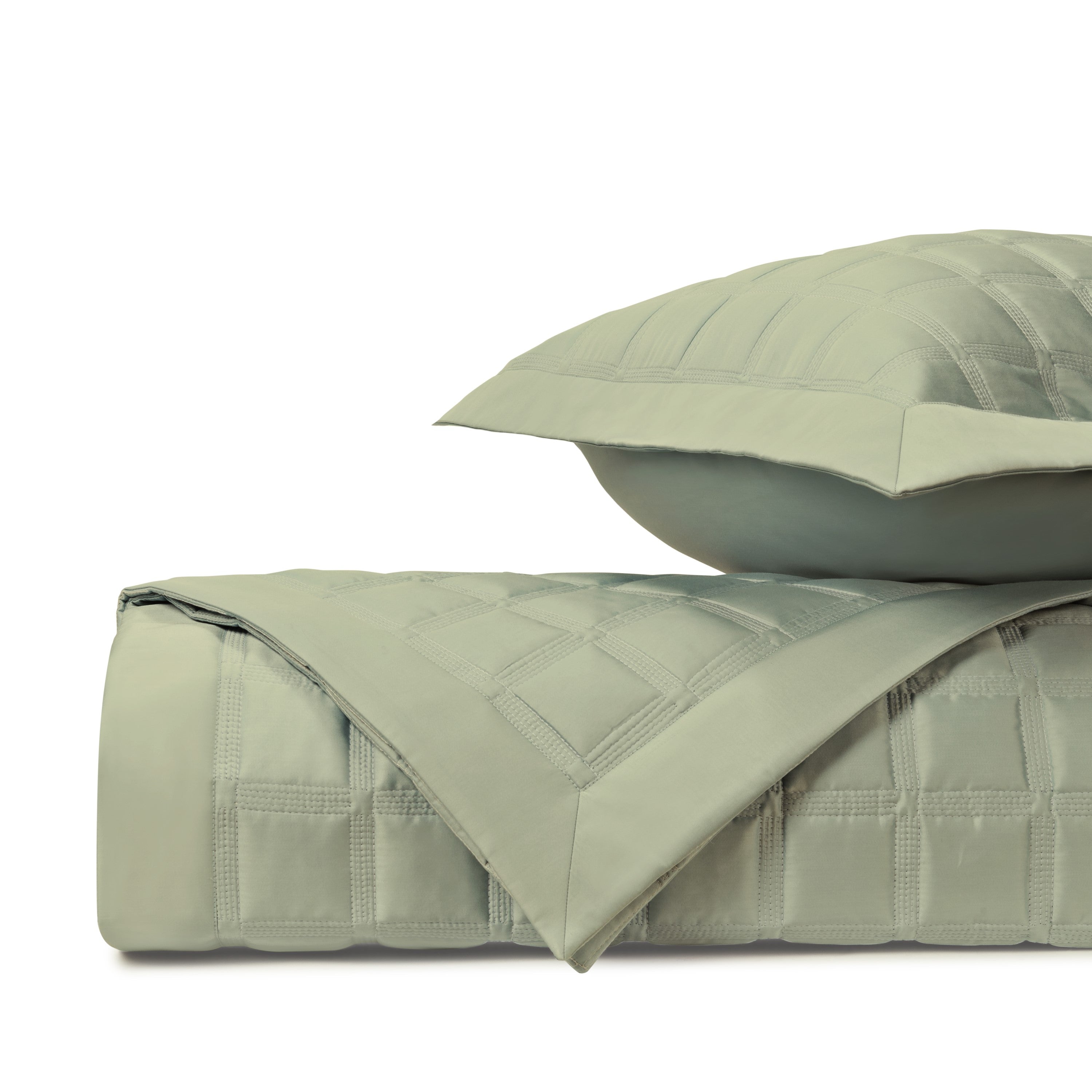 Athens Quilted Coverlet (Euro) Set