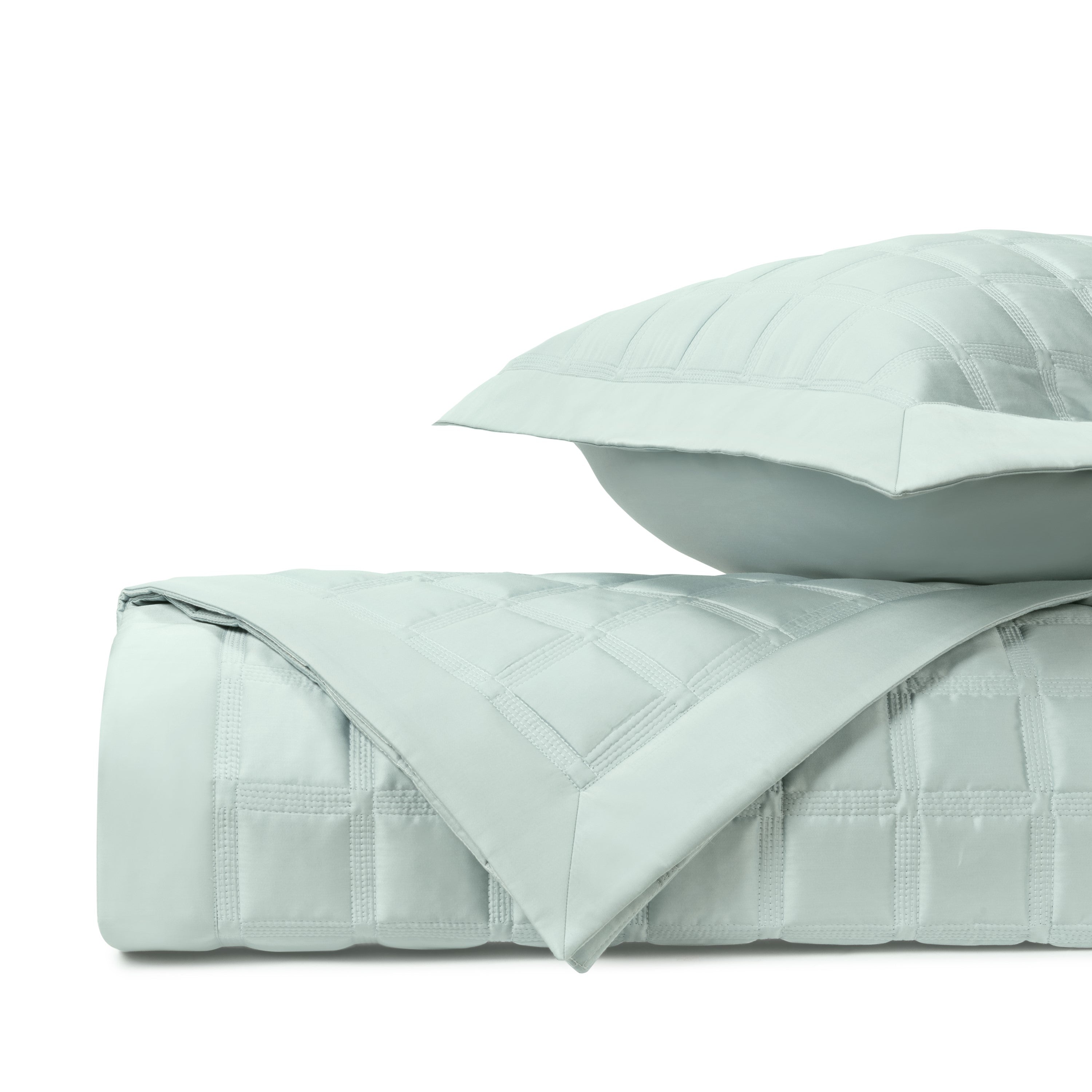 Athens Quilted Coverlet (Euro) Set