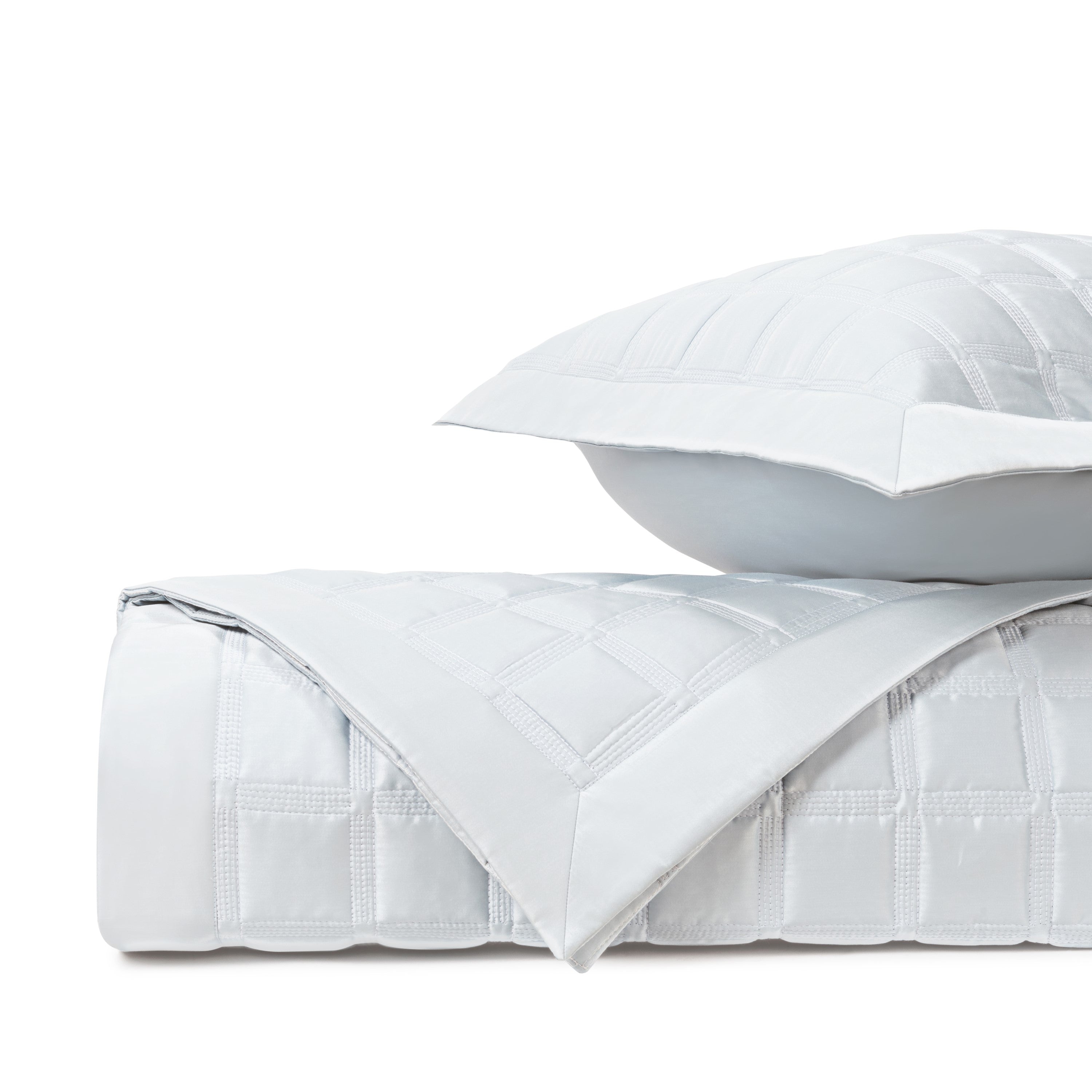 Athens Quilted Coverlet (Euro) Set