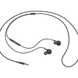 Samsung Earphones by AKG  For Galaxy S8 & S8 Plus W/Extra Ear Gels, Grey, Bulk