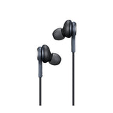 Samsung Earphones by AKG  For Galaxy S8 & S8 Plus W/Extra Ear Gels, Grey, Bulk