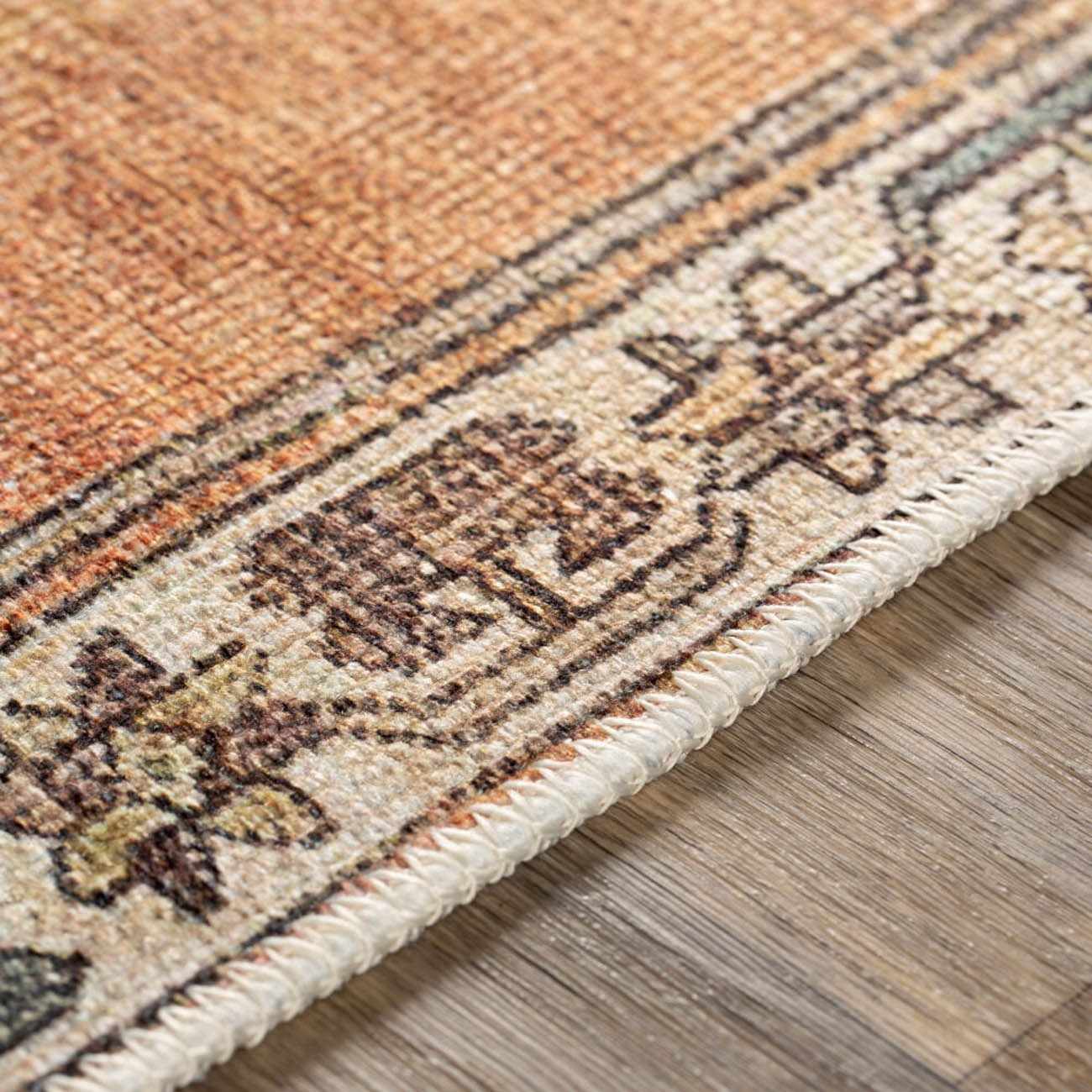 Medinah Washable Runner Rug