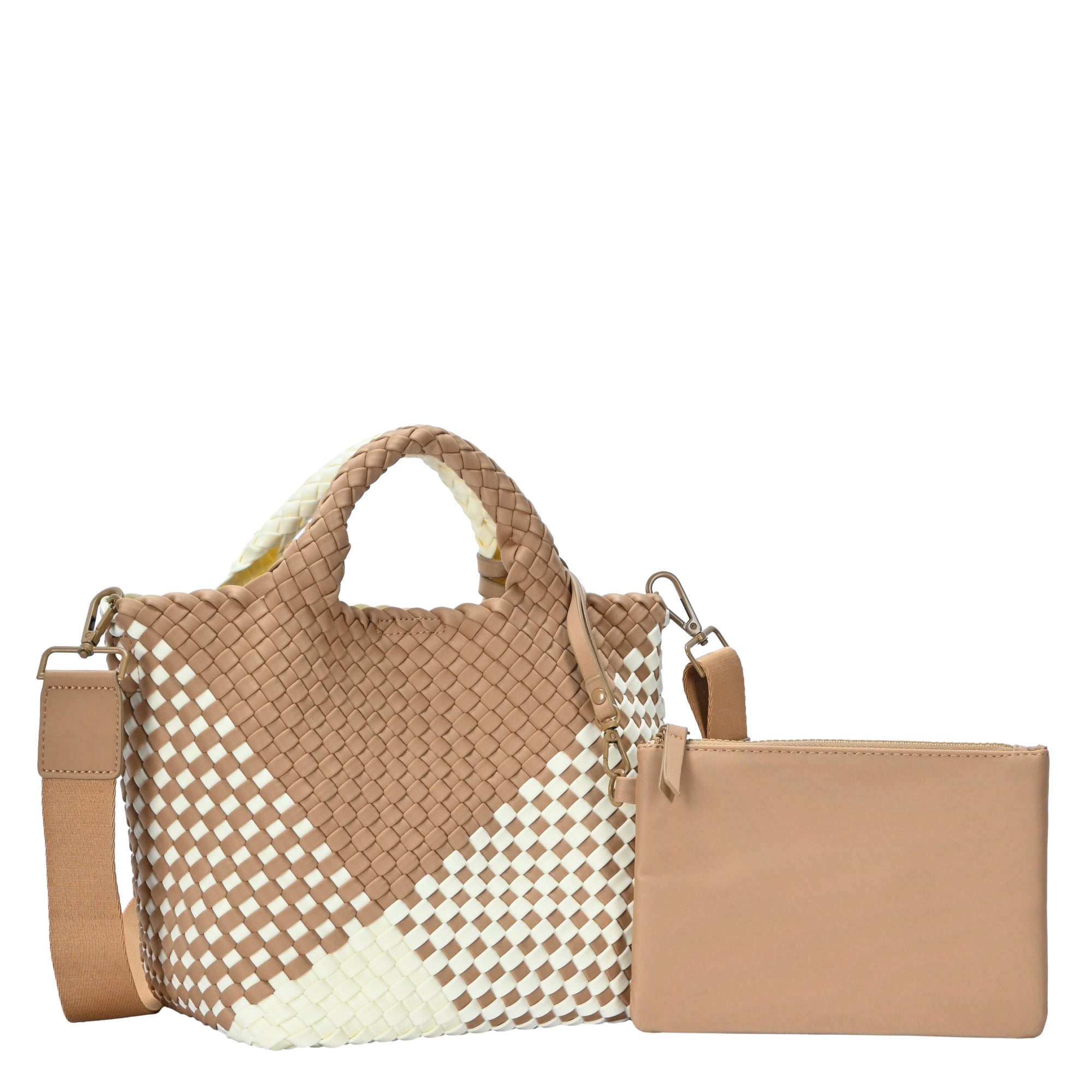 Ava's Chic 2 In 1 Neoprene Satchel