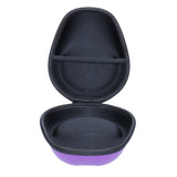 Hard Shell Case for Over The Ear Headphones with Full Protection fits Anker, Wyze, Beats, Sony, Bose QC, JBL, Sennheiser, Skullcandy, mPow, Audio Technica, Cowin, JVC, Panasonic - Purple