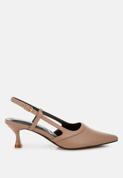 Axton Kitten Heel Slingback