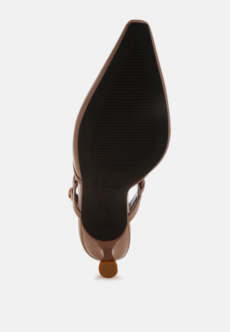 Axton Kitten Heel Slingback