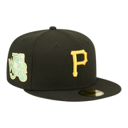New Era 59Fifty Pittsburgh Pirates Citrus Pop Fitted Hat Black/Green