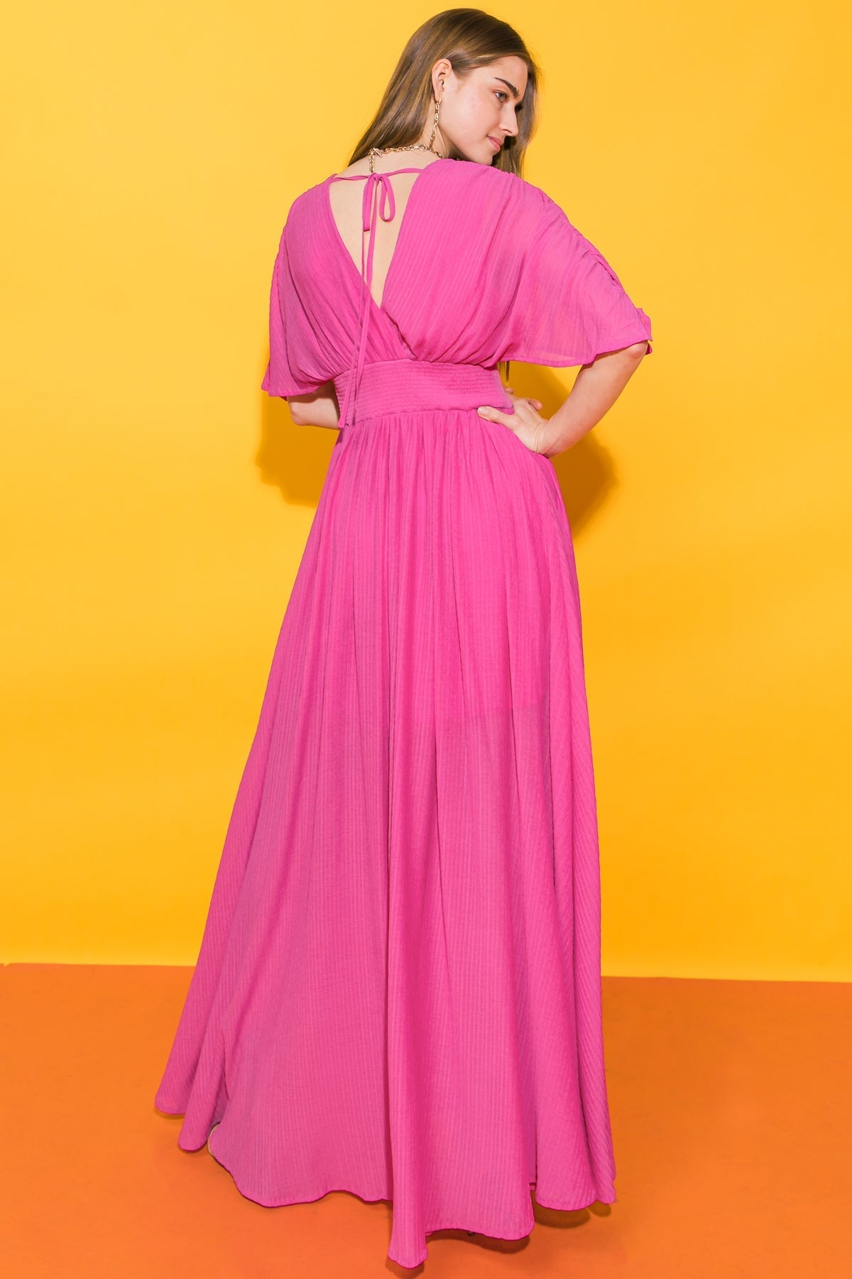 You Found My Heart Woven Maxi Dress