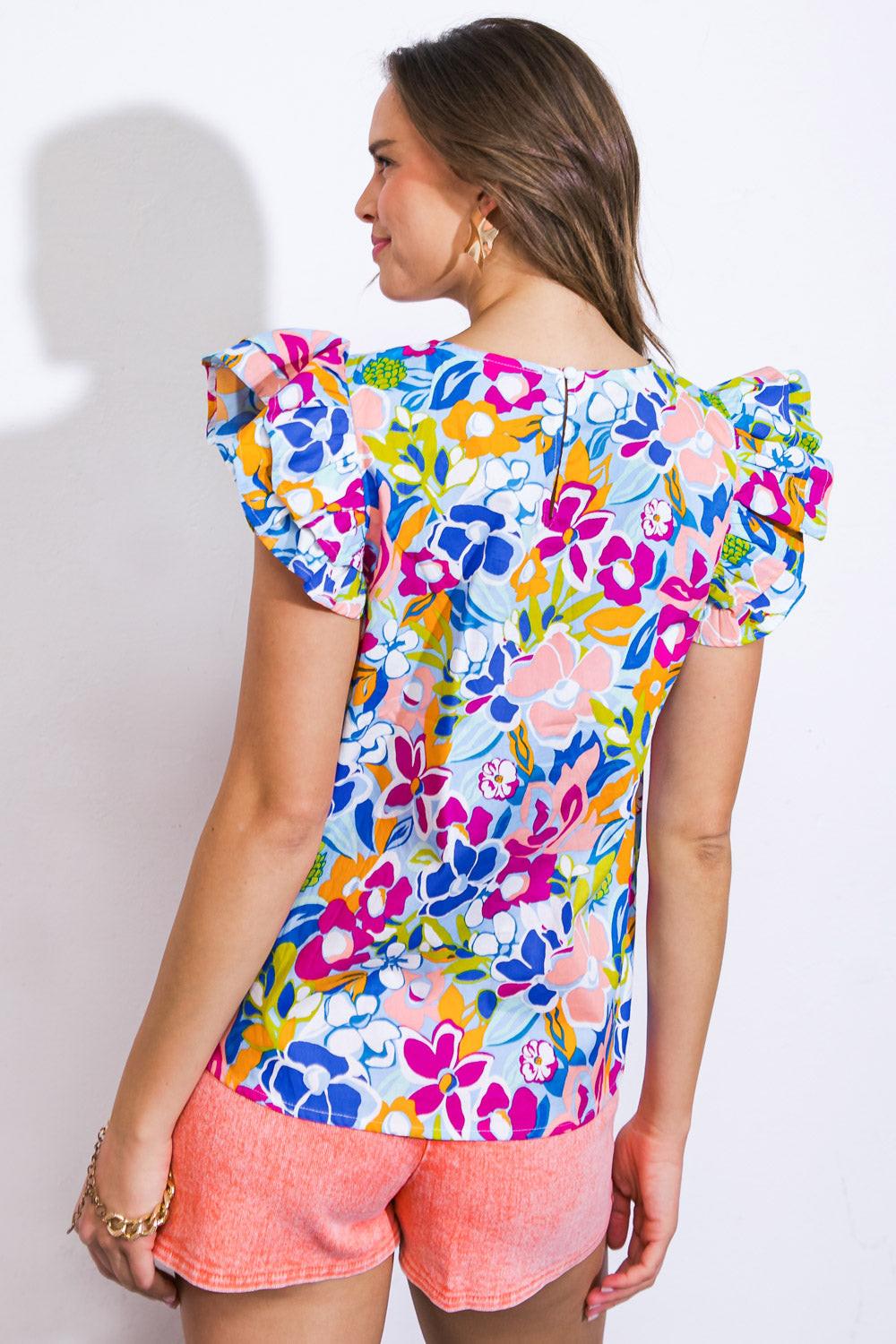Waiting For Sunshine Woven Top