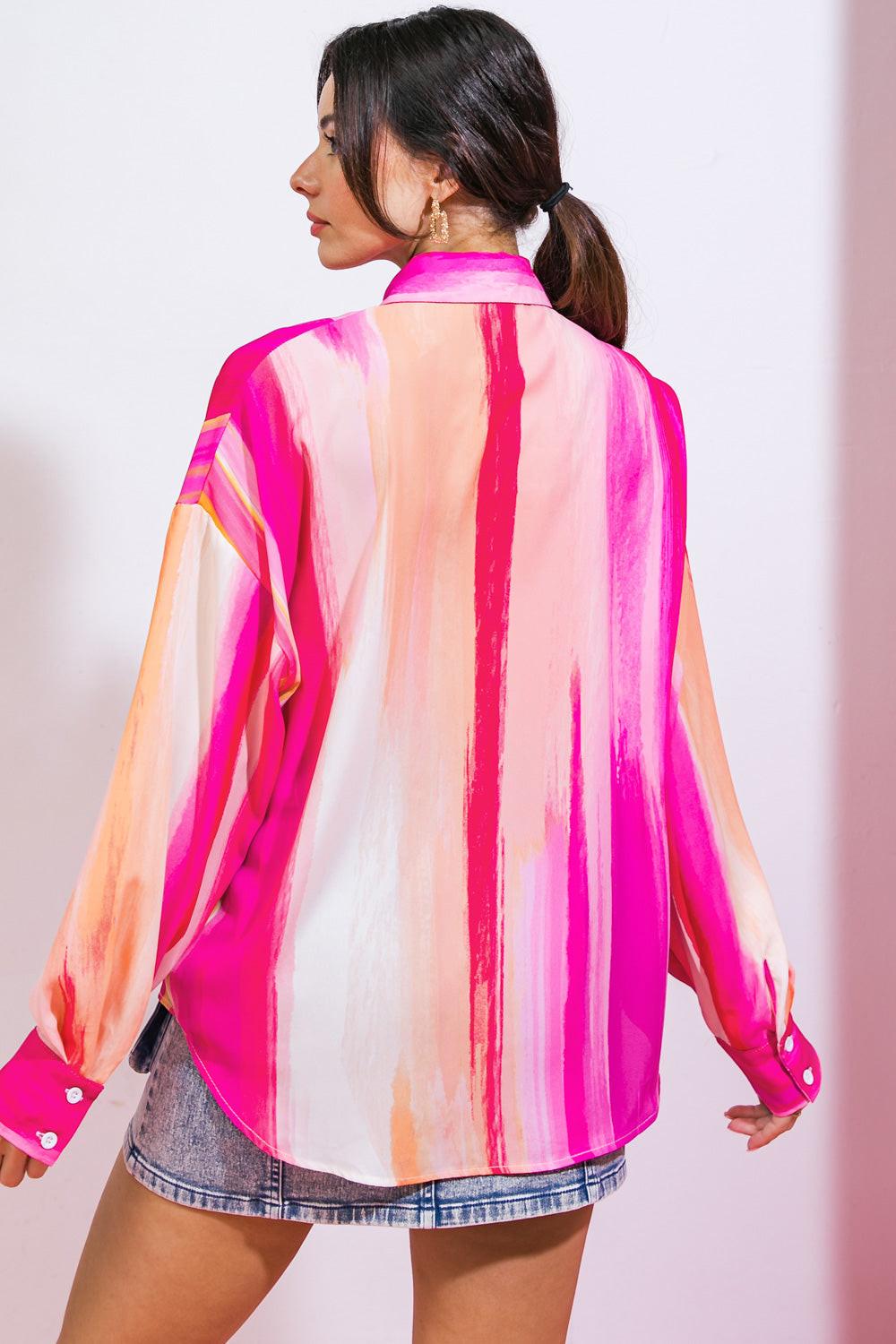 Take The Lead Woven Top