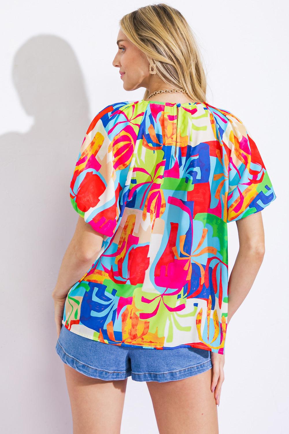 Graceful Beauty Woven Top | Includes Plus Size