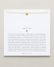 Breathe Icon Necklace