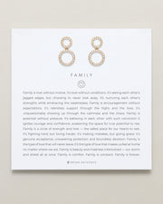 Family Drop Earrings
