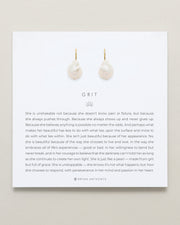 Grit Drop Earrings