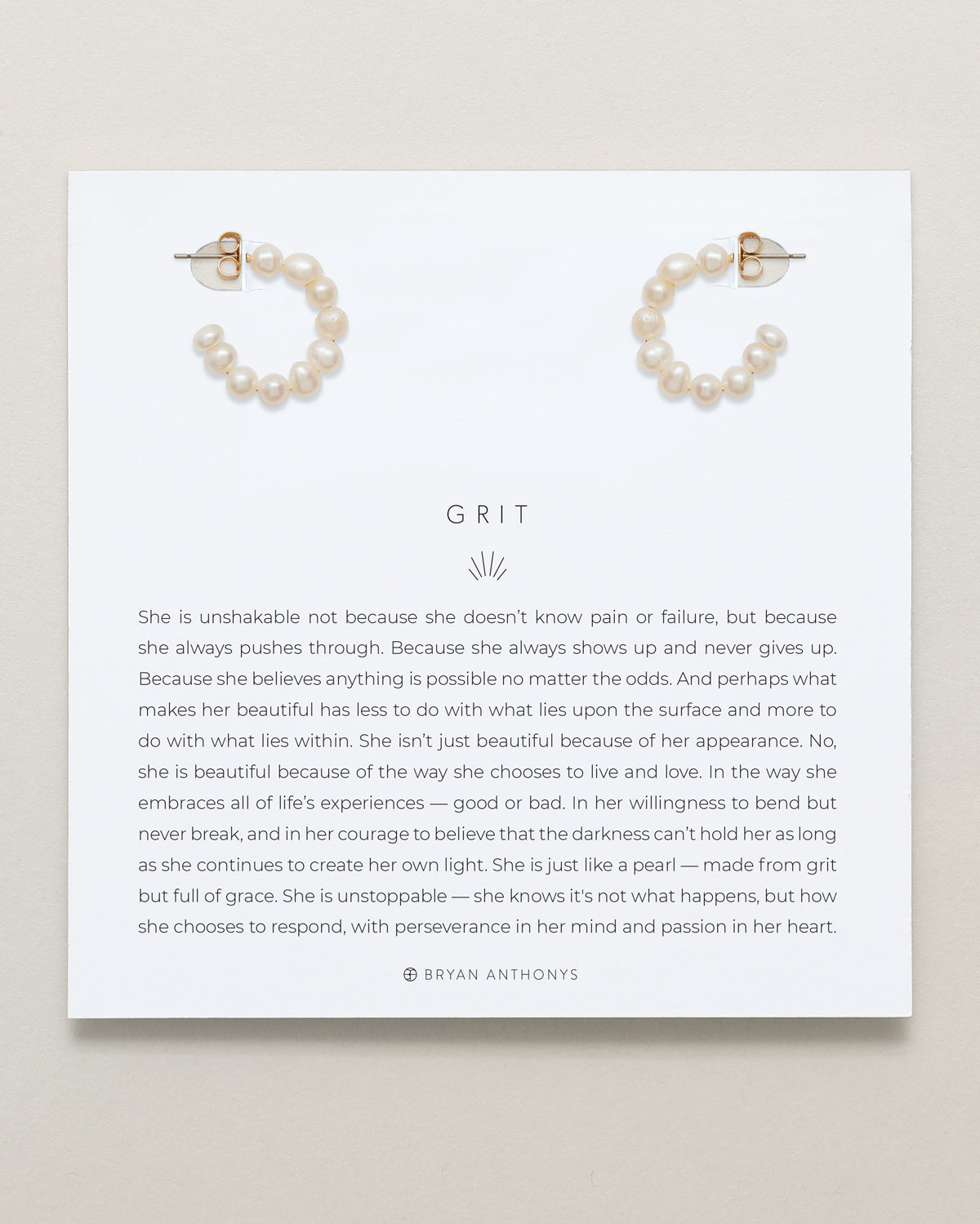 Grit Mini Hoop Earrings