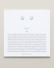 Grit Bold Stud Earrings