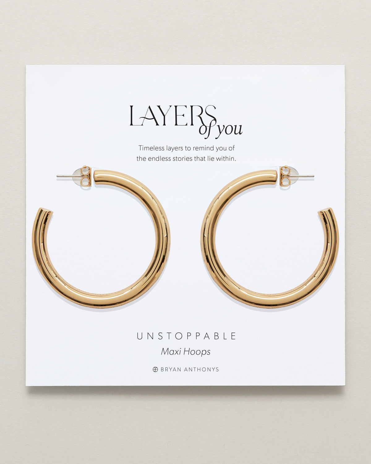 Unstoppable Maxi Hoop Earrings