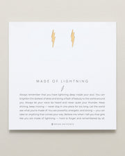 Made Of Lightning Earrings