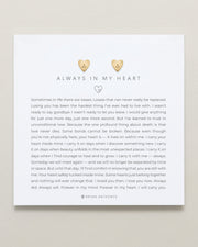 Always In My Heart Icon Stud Earrings