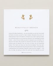 Beautifully Broken Stud Earrings