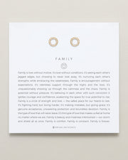 Family Stud Earrings