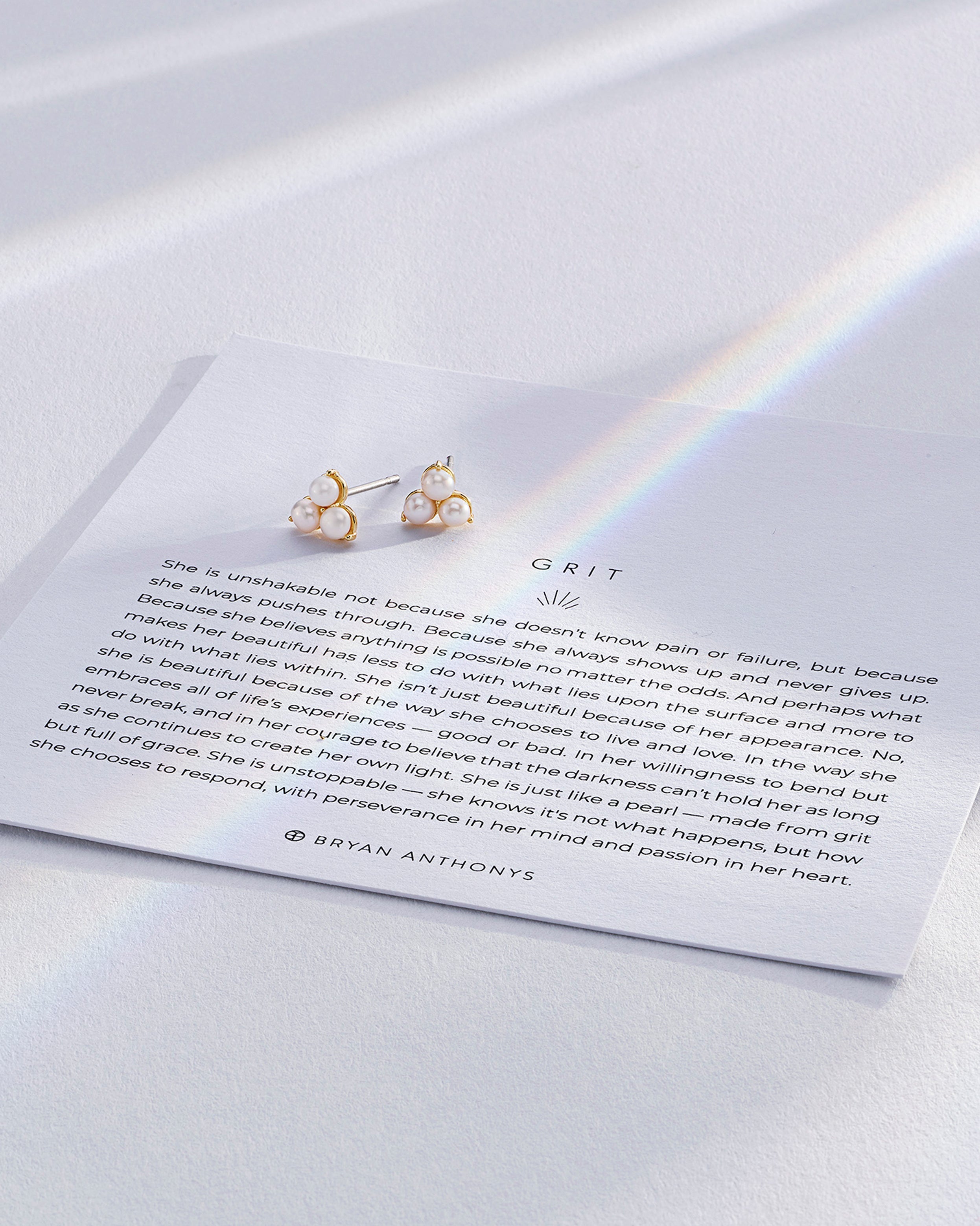 Grit Stud Earrings