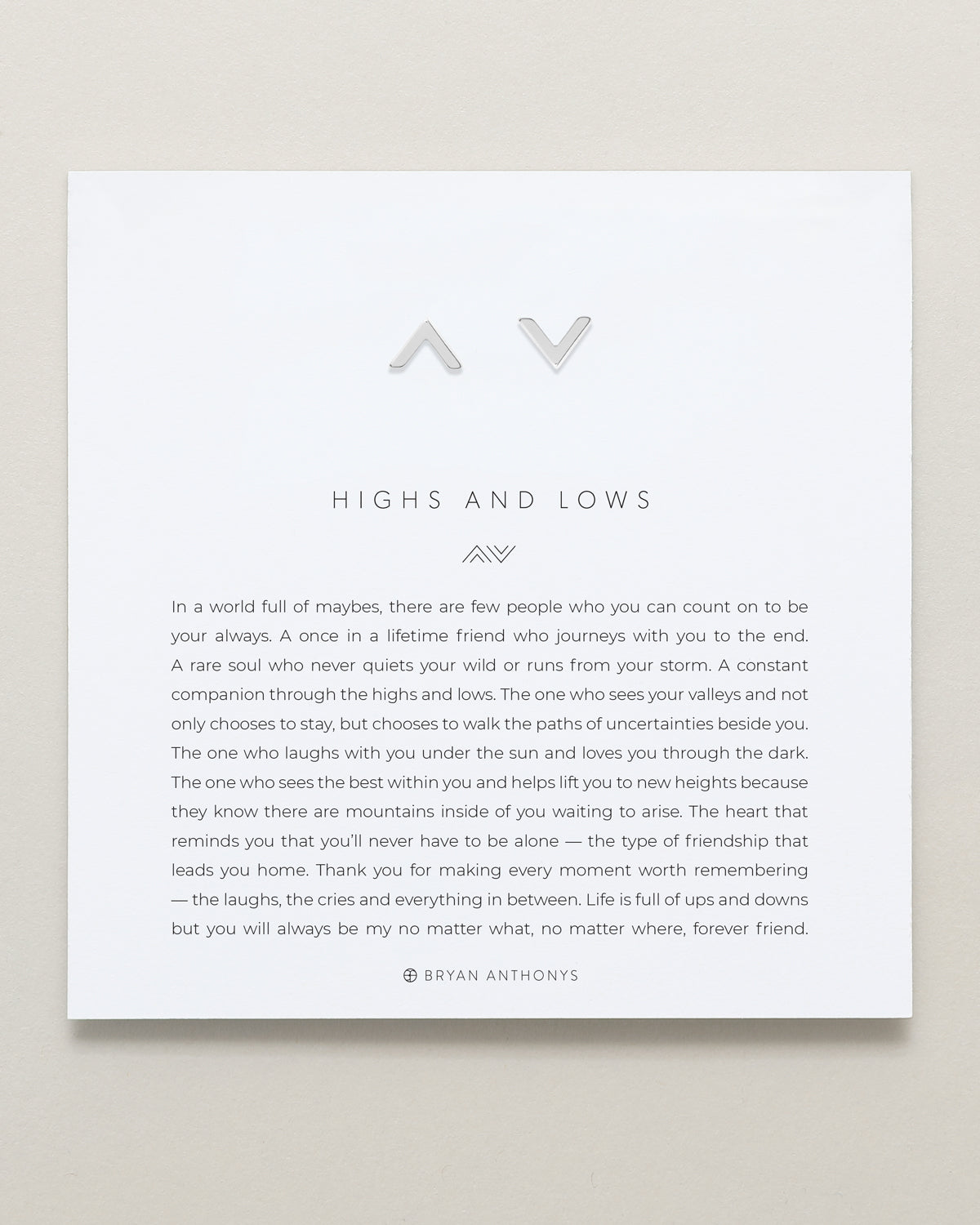 Highs & Lows Stud Earrings