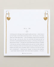 All In Threader Earrings