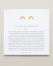 You Are My Sunshine Earrings