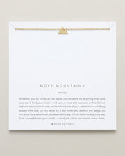 Move Mountains Necklace