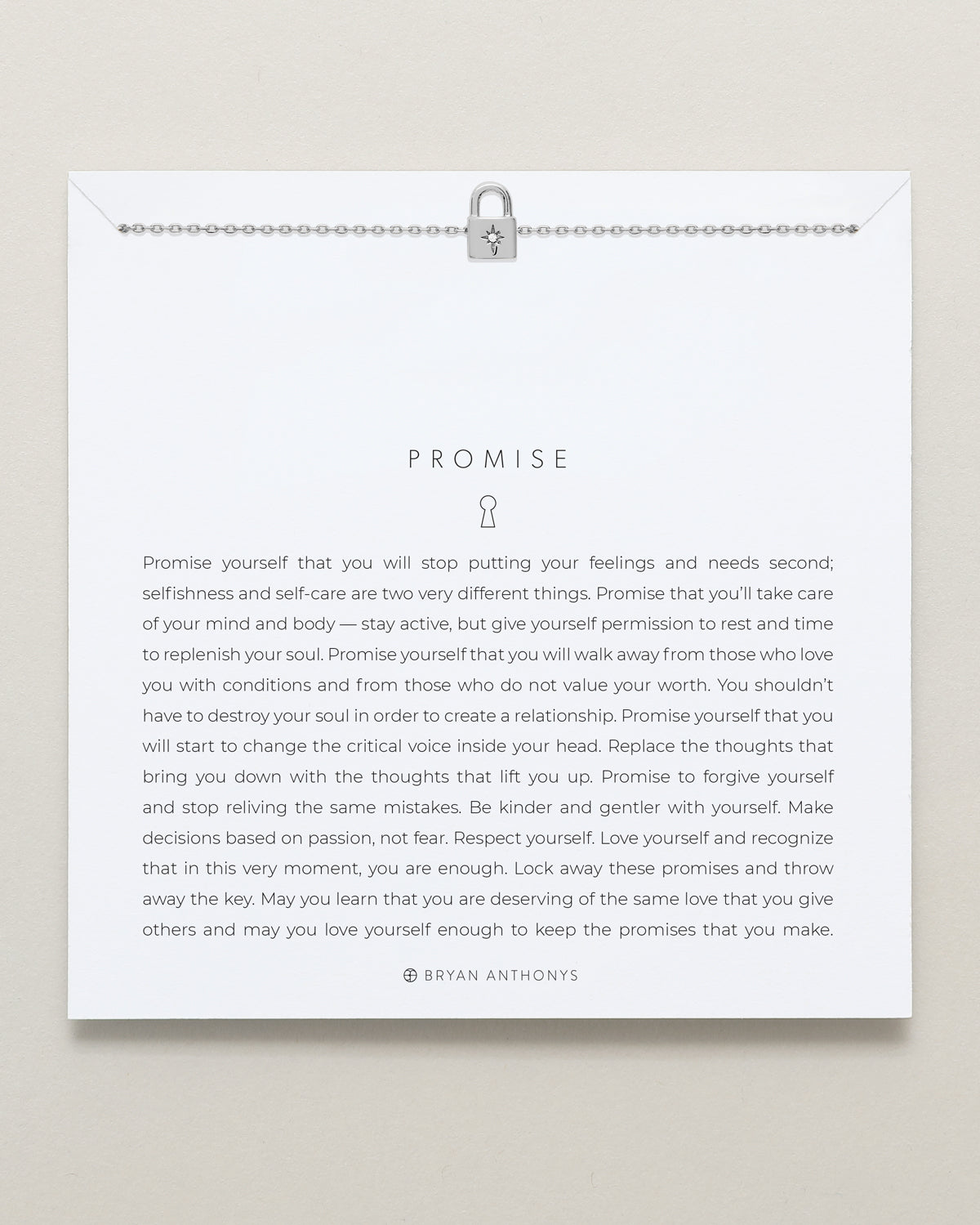Promise Icon Necklace