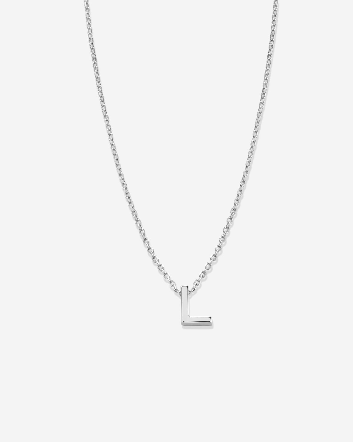 Just For You Initial Necklace — L