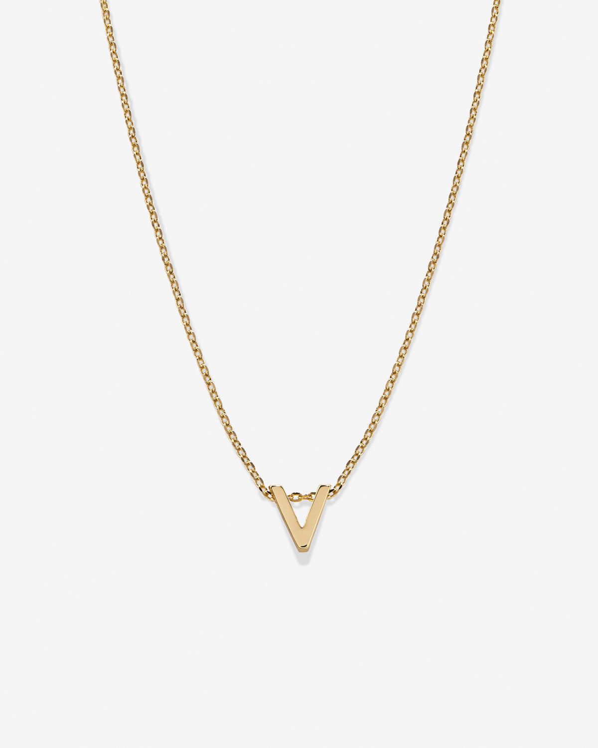 Just For You Initial Necklace — V