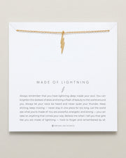 Made Of Lightning Necklace
