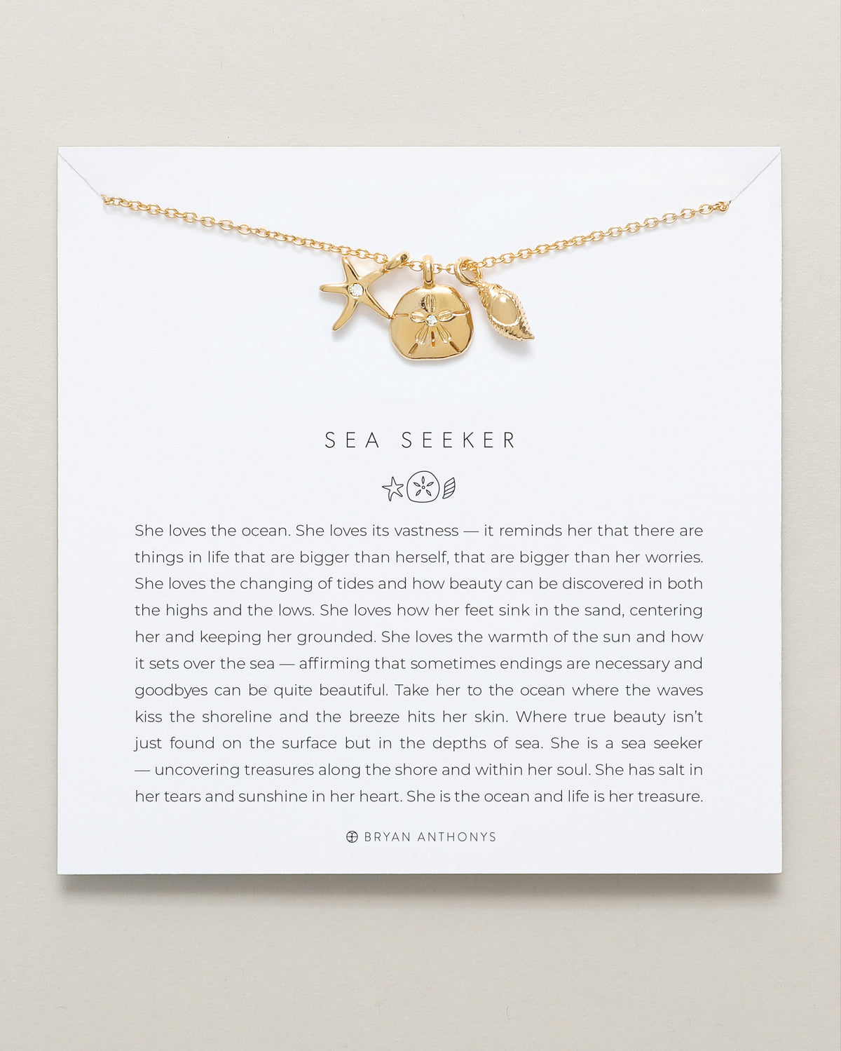 Sea Seeker & Grit Layered Necklace Set
