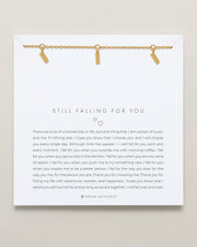 Still Falling For You Necklace