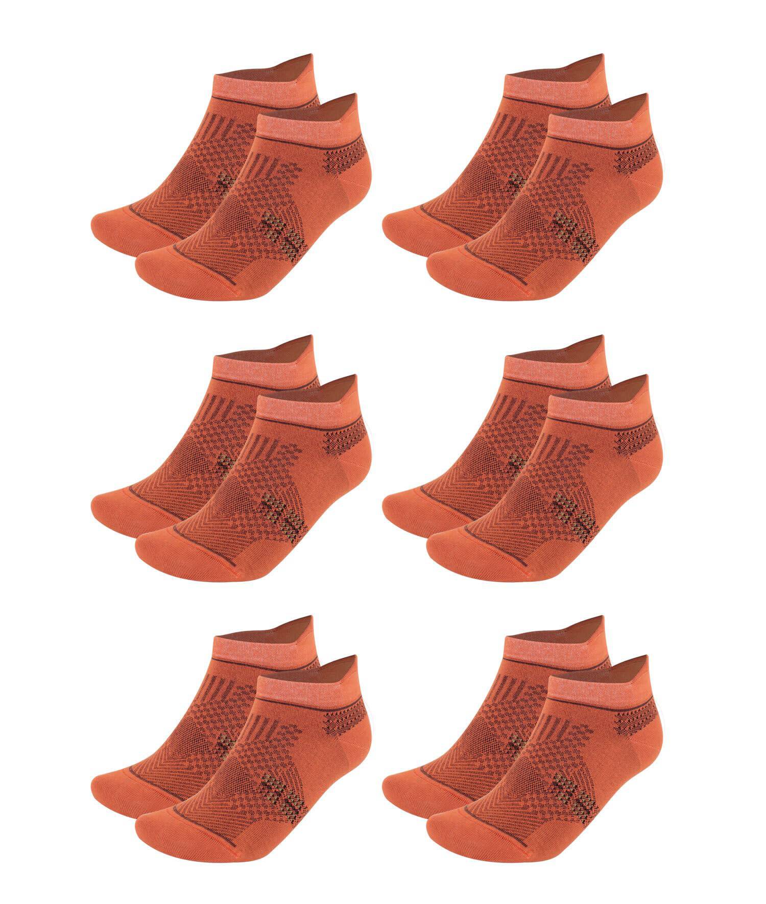 Men's & Women's Bamboo Ankle Socks 6-pack