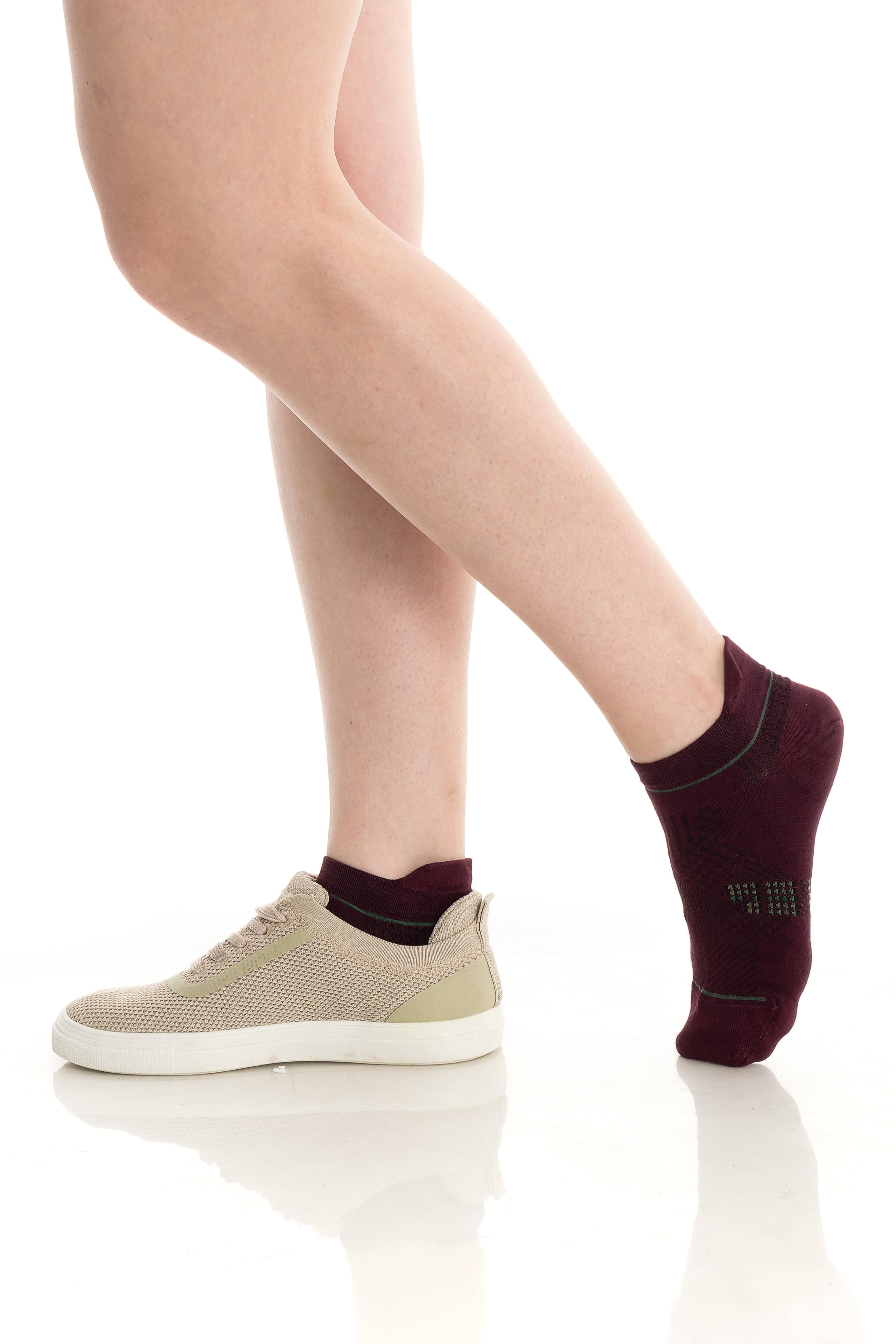 Men's & Women's Bamboo Ankle Socks 6-pack