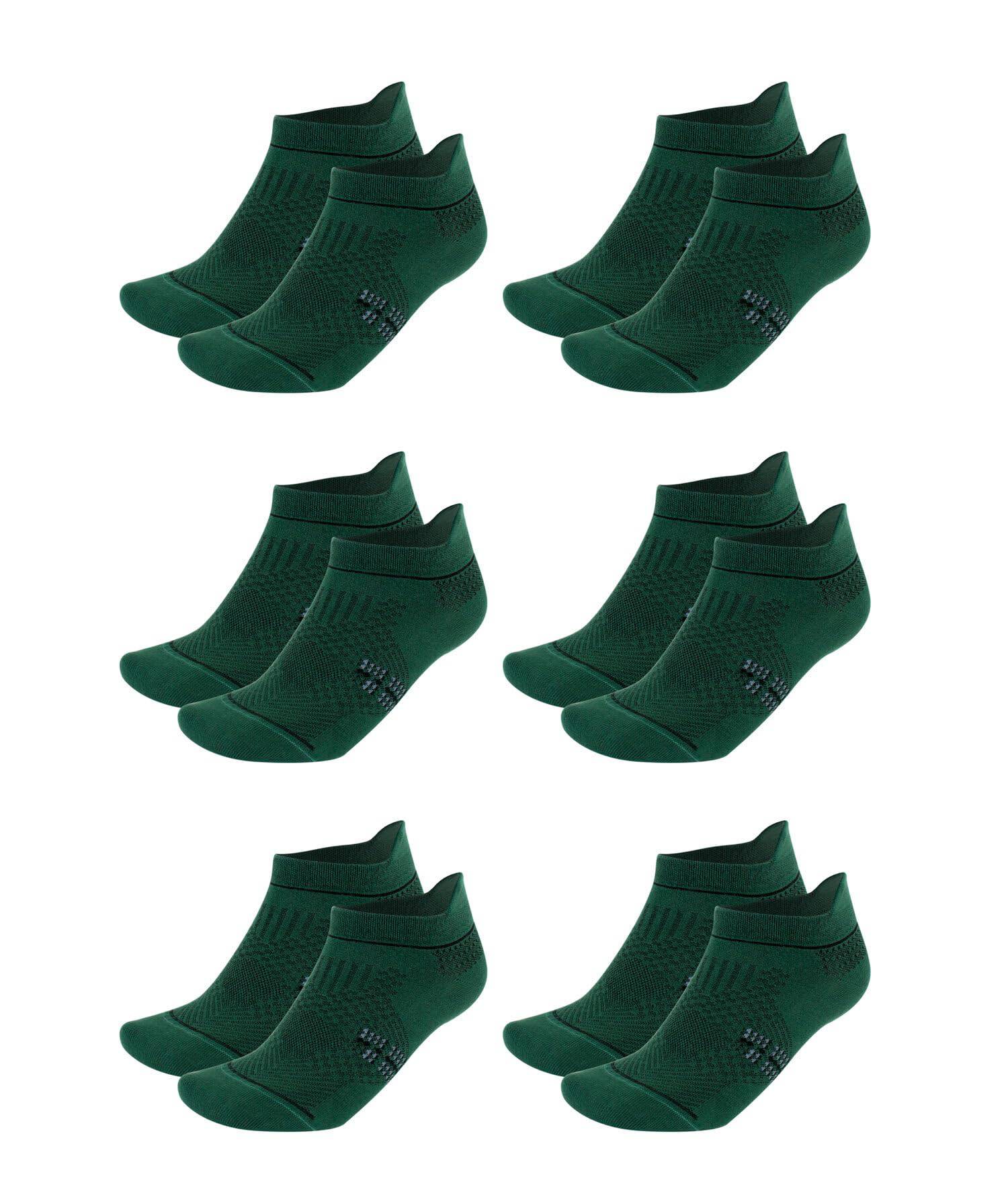 Men's & Women's Bamboo Ankle Socks 6-pack