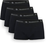Men’s Bamboo Trunks with Pouch 4-Pack