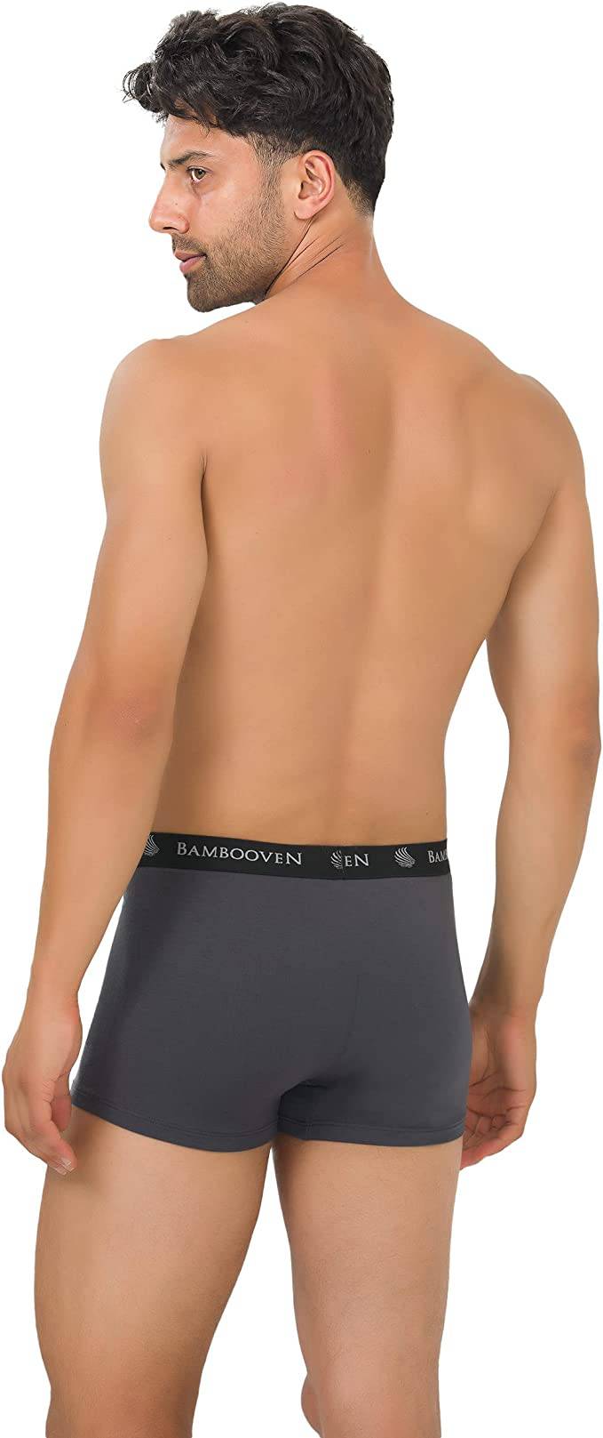Men’s Bamboo Trunks with Pouch 4-Pack