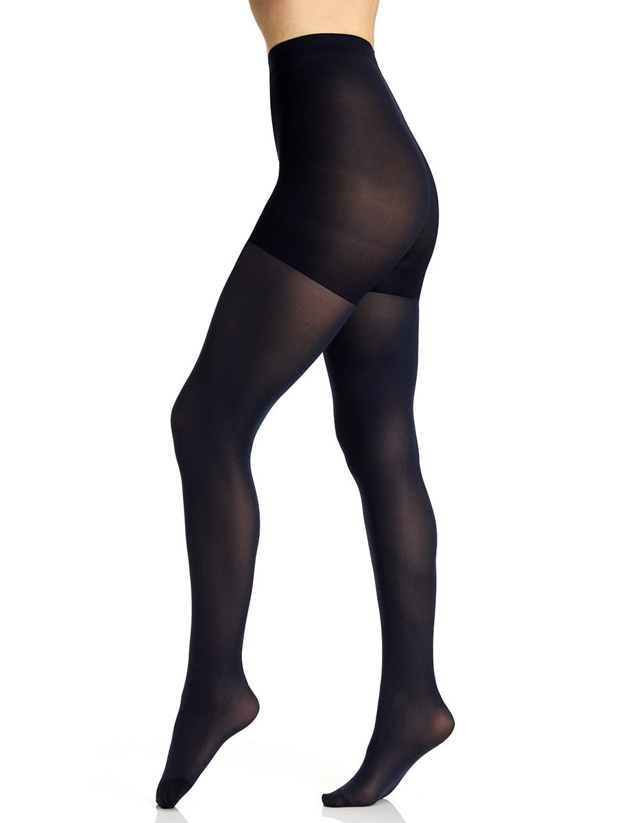 Microfiber Opaque Control Top Tight