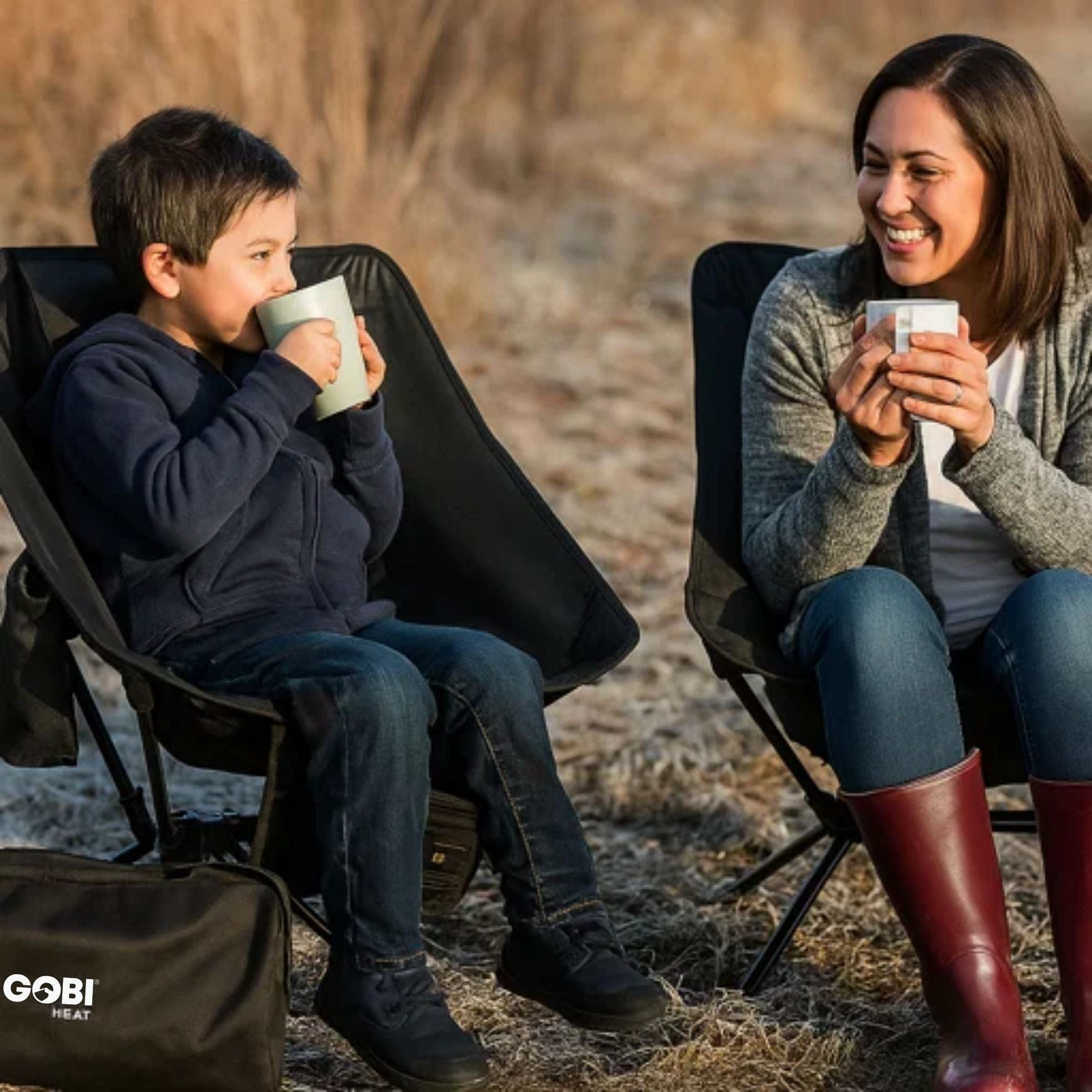 The Beck Chair - Ultra-portable Heated Camping Chair