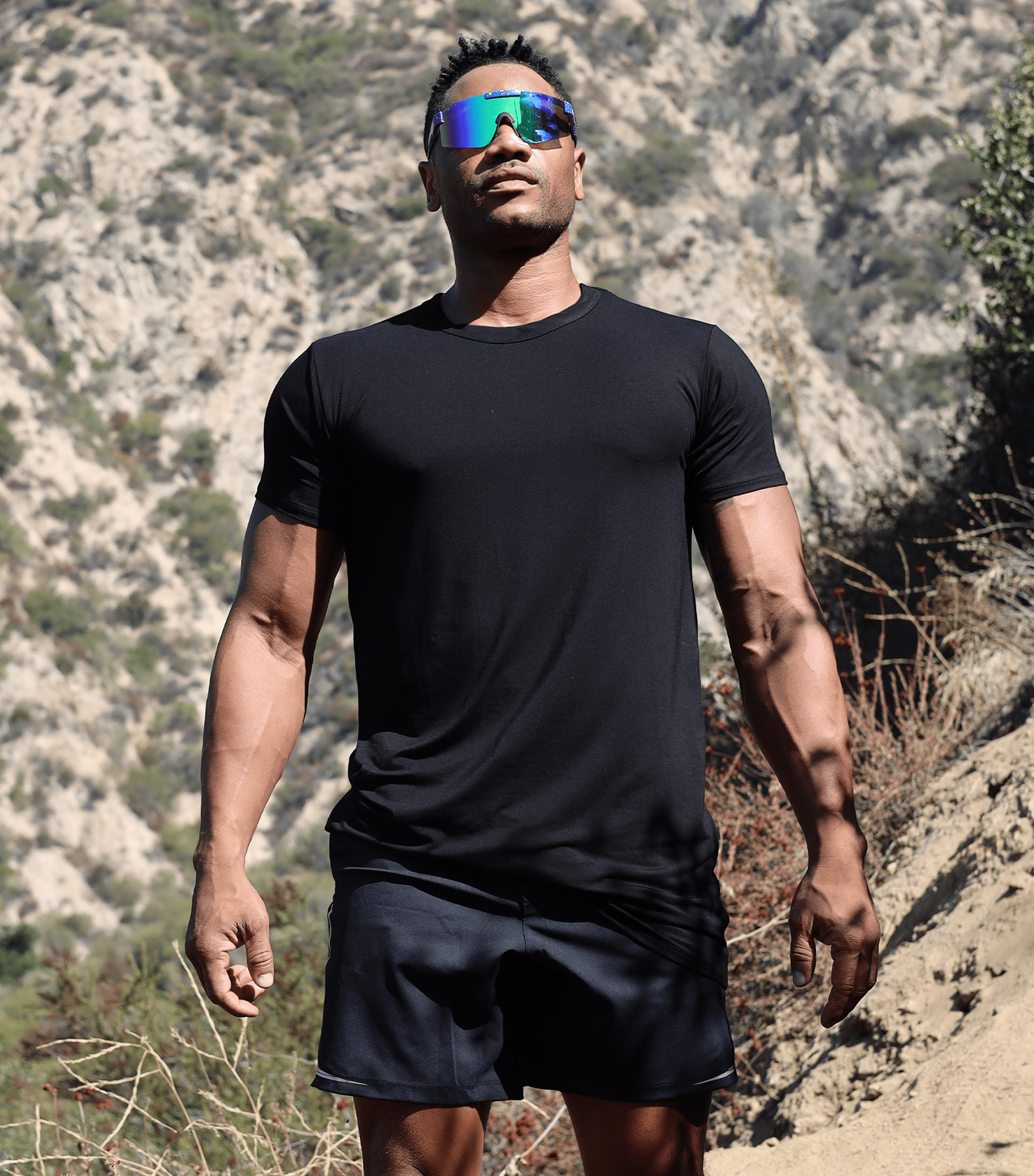 Bamboo Aerotech T-shirt - Black