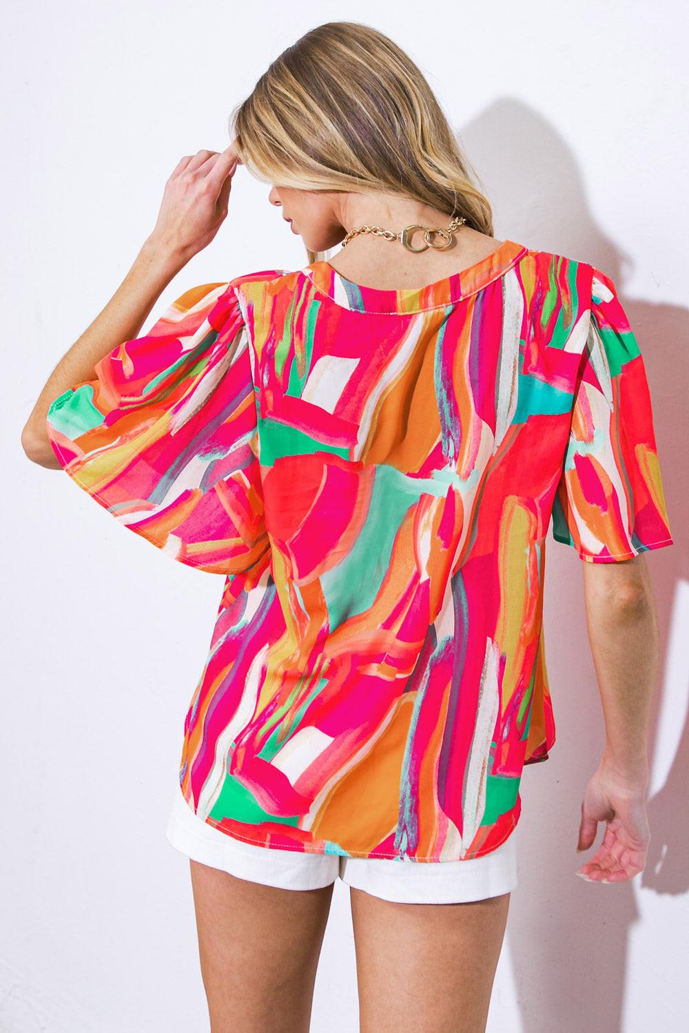 Lean On Me Woven Top