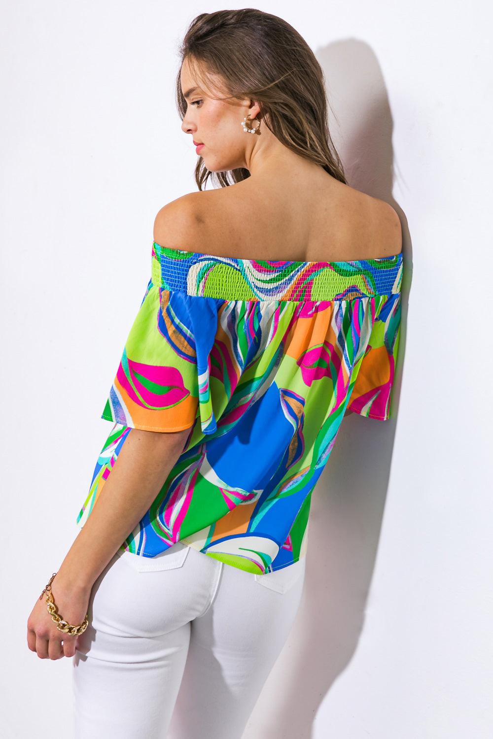 Home Of The Free Woven Top